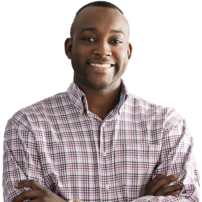 business professional with arms crossed in front