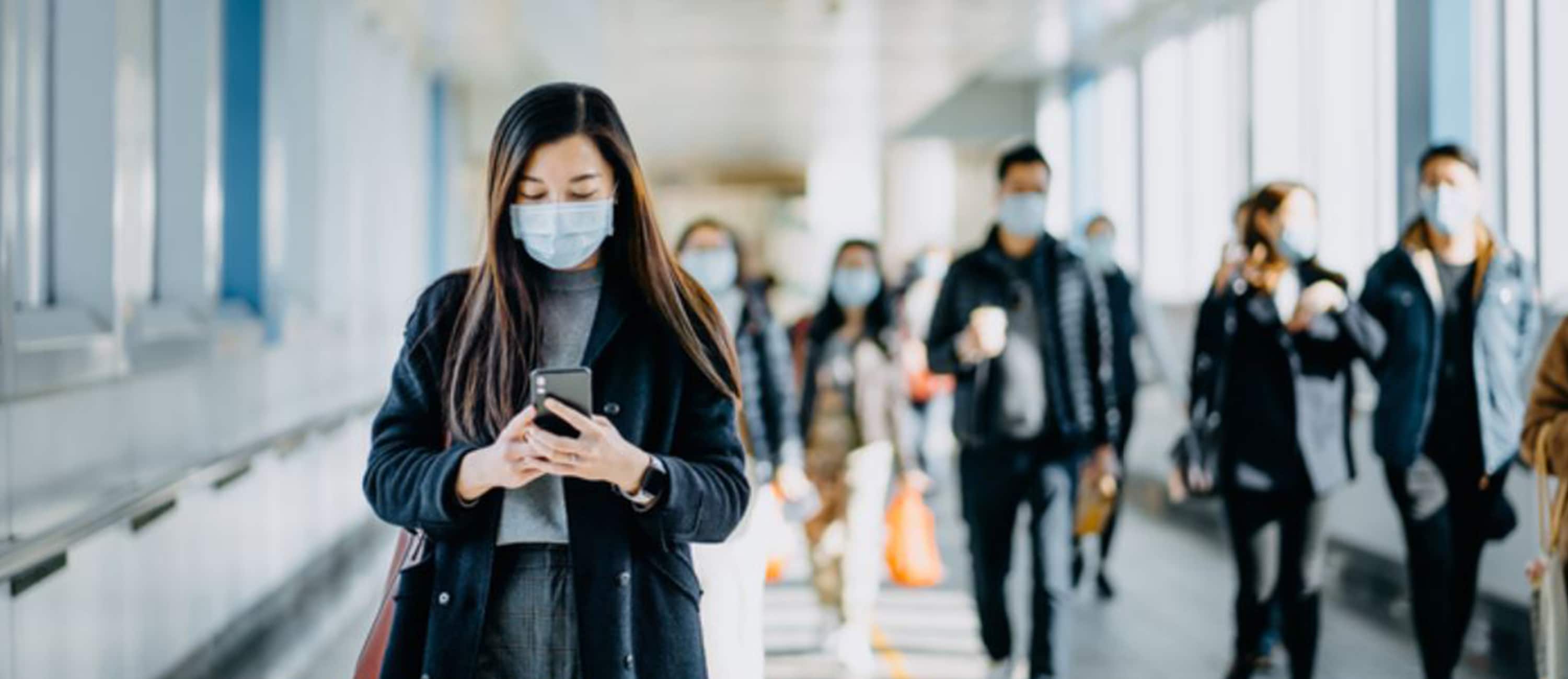 person on mobile phone