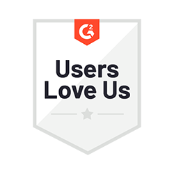 users love us badge from G2